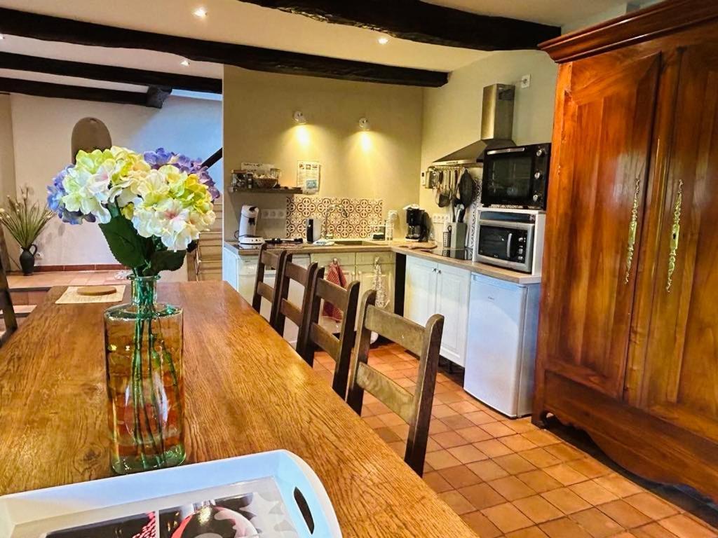 Maison Traditionnelle Bretonne Proche De La Mer Quemper-Guézennec Extérieur photo