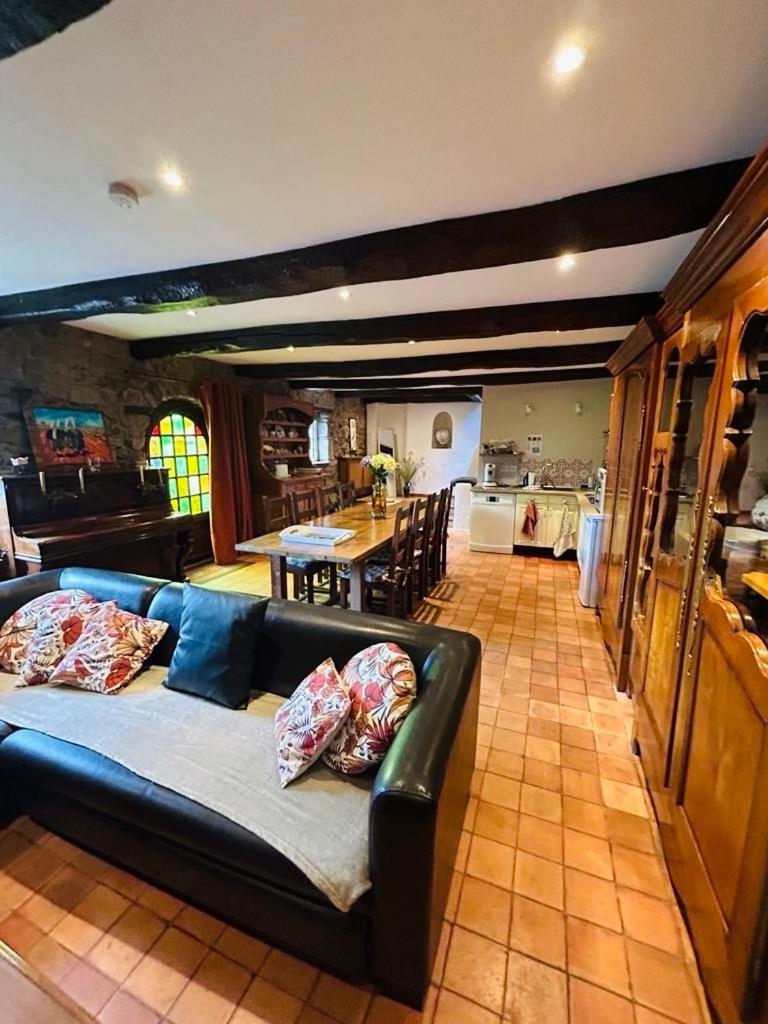 Maison Traditionnelle Bretonne Proche De La Mer Quemper-Guézennec Extérieur photo