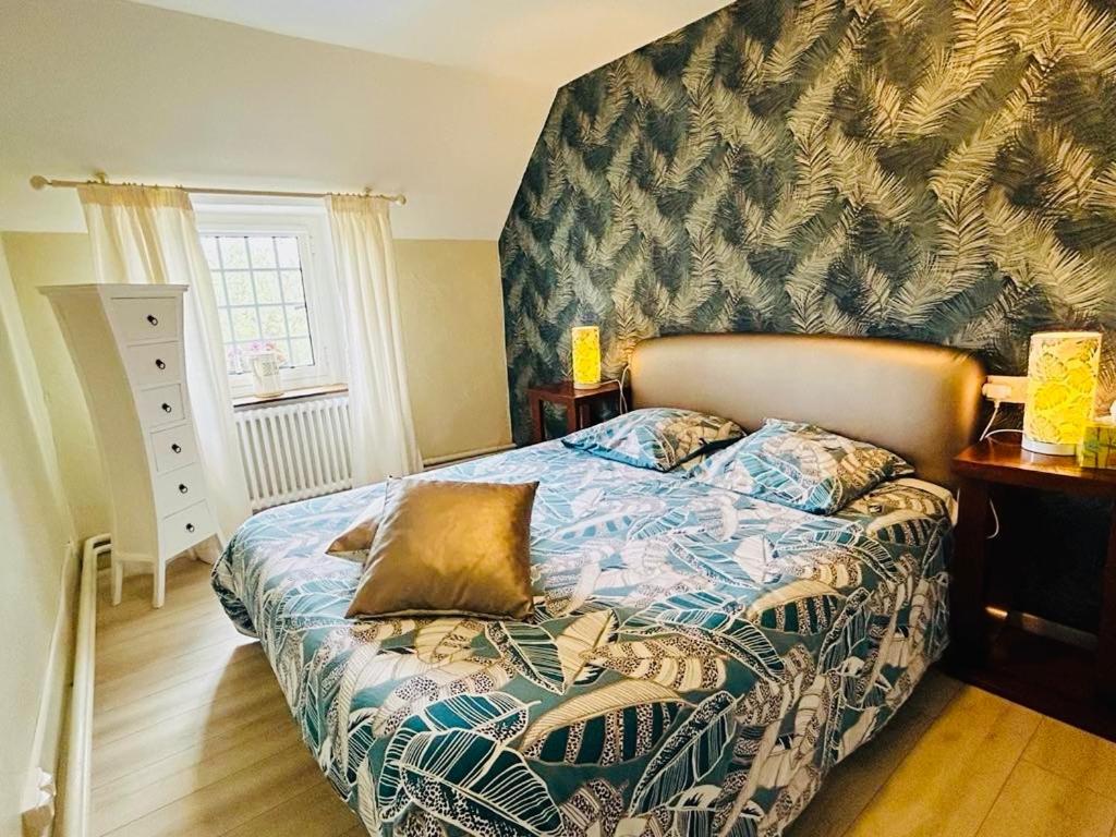 Maison Traditionnelle Bretonne Proche De La Mer Quemper-Guézennec Extérieur photo